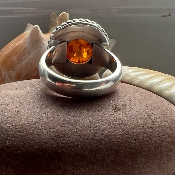 Baltic Amber ring - Picture 4 of 10